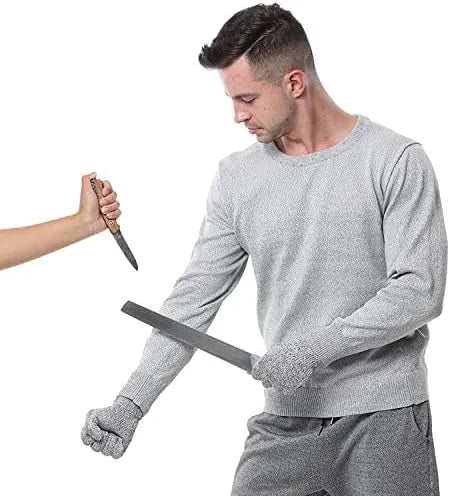 High-Performance Anti-Cut Polyethylene Sleeves Level D Protection for Security Use