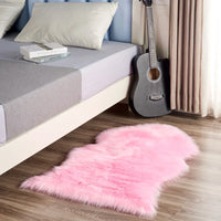 Plush Carpet Imitation Sheepskin Bedroom Wool Sofa Cushion B