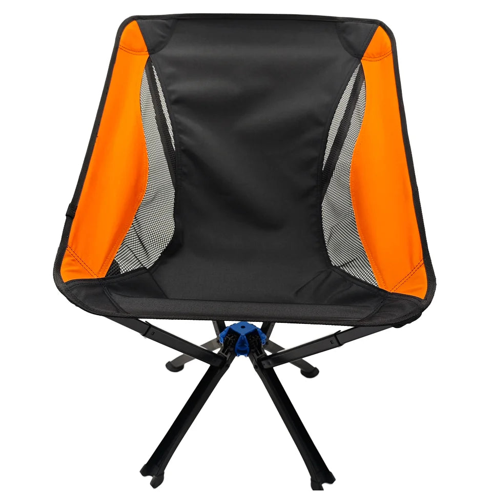 Folding Camping Chair, Aluminum Alloy, Portable Moon Chair, Quick Open, Lightweight, Outdoor Use, Model MC001A