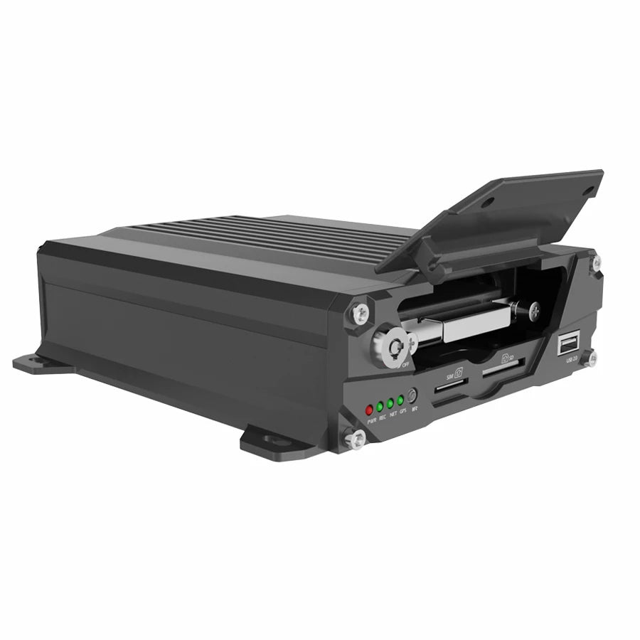 4 Channel Mobile Digital Video Recorder AS IM8604 with 1080P Resolution, 4G, WiFi, GPS, and AI Features
