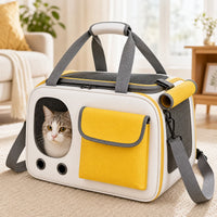 VTX-7711525 Oxford Material Pet Carrier Backpack Dogs Cats-Breathable Foldable Large Capacity Portable Breathable Home Decor
