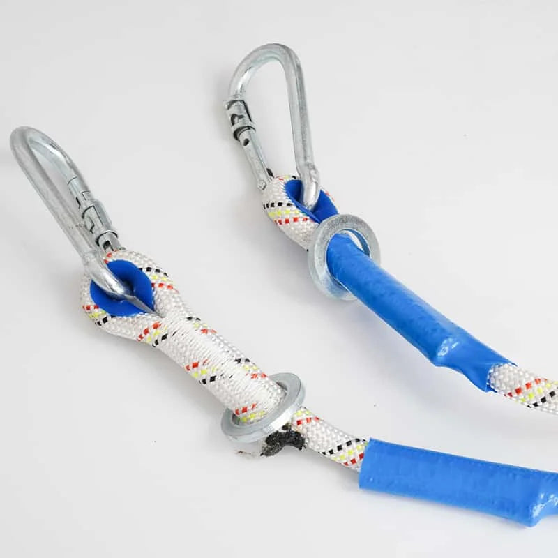 Polyester Ratchet Lashing Strap 1500-3000kg Breaking Strength 1000-5000kg Capacity 5m/6m Length Blue/Yellow