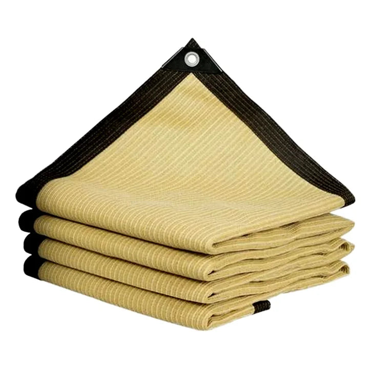 Multi-Purpose Shade Net for Camping Tent Awning Extension, HDPE, UV Protection, Wind Resistant, 80% Shading Rate