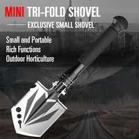 VTX-4756645 New Product Outdoor Survival Camping Multifunctional Gardening Tools Shovel Aluminum Multi-Functional Garden Hiking