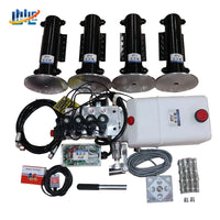 VTX-4592805 RV Automatic Hydraulic Leveling System Double Acting Jack Stabilizer Caravan Camper Steel Home Decor Gifting Patio