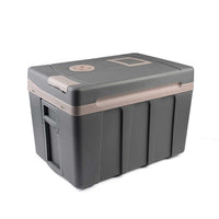VTX-8137125 Travel Portable Electric Cool Box 50 L Car Boat Motorhome Mini Fridge Camping 10 Hours Holding Time Freezer Hiking