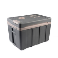 VTX-8137125 Travel Portable Electric Cool Box 50 L Car Boat Motorhome Mini Fridge Camping 10 Hours Holding Time Freezer Hiking