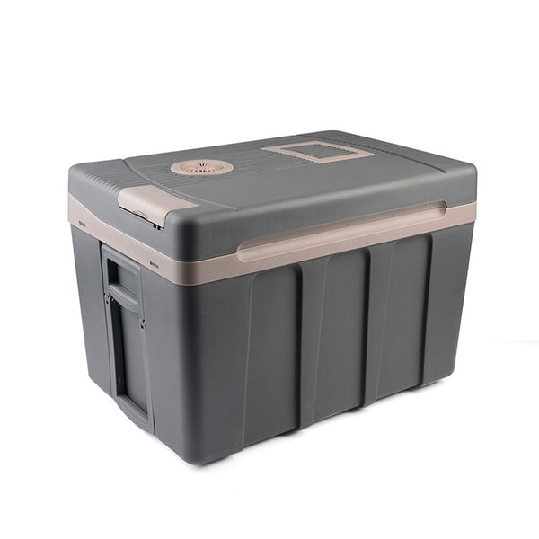 VTX-8137125 Travel Portable Electric Cool Box 50 L Car Boat Motorhome Mini Fridge Camping 10 Hours Holding Time Freezer Hiking