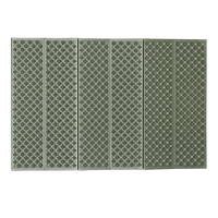 VTX-3708069 Waterproof Foldable Outdoor Camping Mat Beach Straw Rug Outside Indoor Area XPE Lightweight 70.9 x 23.6 x 0.8 in