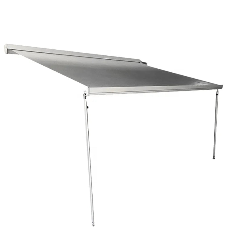 Automatic Aluminum Hard Shell Side Awning for RVs and Trailers, Waterproof Sun Shade Canopy