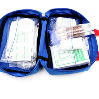 VTX-4991397 45 Piece Portable Cute Pet First Aid Kit Dogs Cats Outdoor Home Emergency Decor Gifting Patio Garden Centerpiece