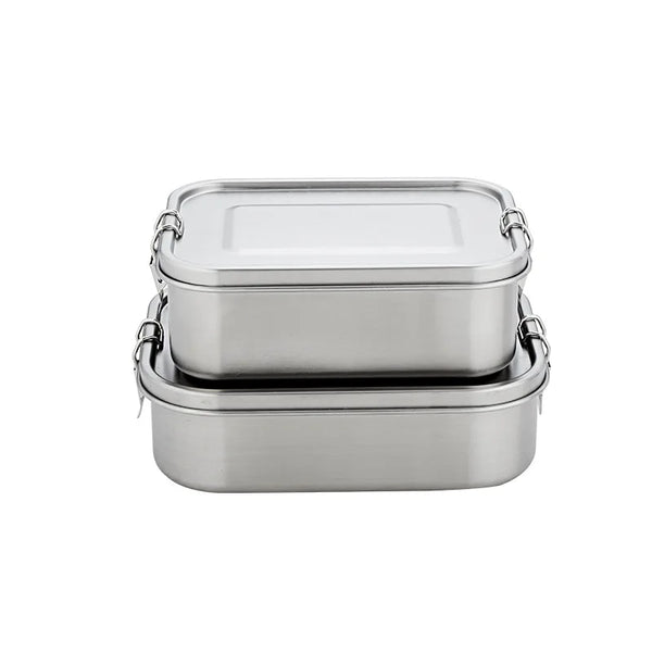 VTX-8858405 304 Stainless Steel Airtight Crisper Food Warming Box Lunch Tableware Camping Modern Hiking Travel Outdoor Picnic