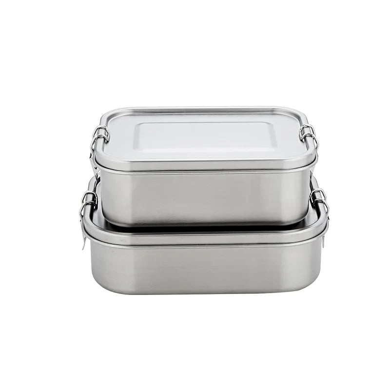VTX-8858405 304 Stainless Steel Airtight Crisper Food Warming Box Lunch Tableware Camping Modern Hiking Travel Outdoor Picnic