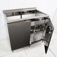 VTX-9448229 Design Cupboard Unit Outdoor Kitchen Cabinet Organizer Sets Campervan Units Full Set Stainless Steel Modern