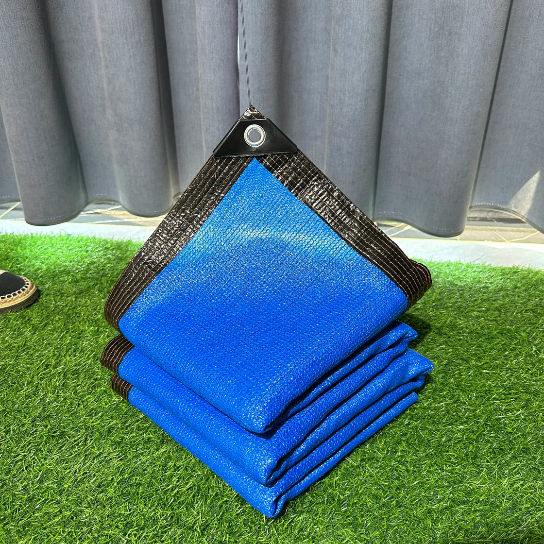 Multi-Purpose Shade Net for Camping Tent Awning Extension, HDPE, UV Protection, Wind Resistant, 80% Shading Rate