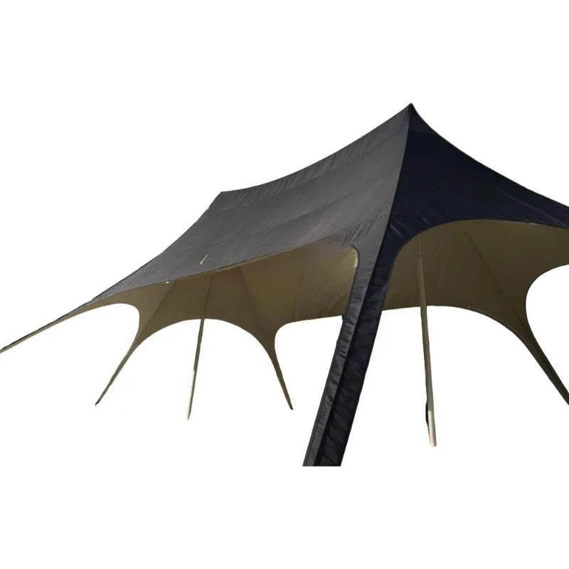 Waterproof Camping Tent with Aluminum Frame and Galvanized Steel Pipe for Outdoor Events and Parties