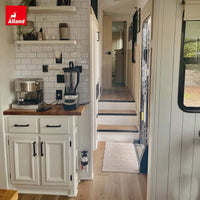 VTX-9677605 AllandCabinet Minimalist Modular Eco-Friendly Weather Proof RV Camper Kitchen Cabinets Plywood Storage Units Home