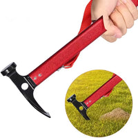 Tent Hammer, Heavy Duty Camping Hammer with Tent Stake Remov