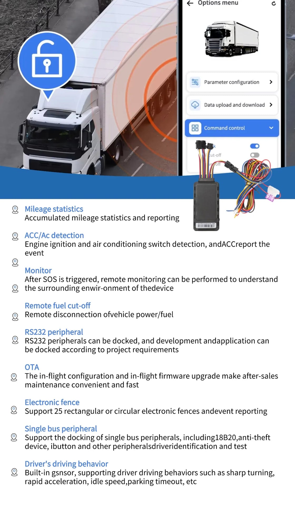 Customized Waterproof Fuel Tank with Built-in GPS and Real-time Vehicle Tracking System