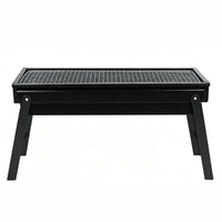 VTX-1038373 Portable Outdoor Smokeless Folding Charcoal BBQ Grill Small Home Garden Oven Machine Barbecue Accessories Kitchen