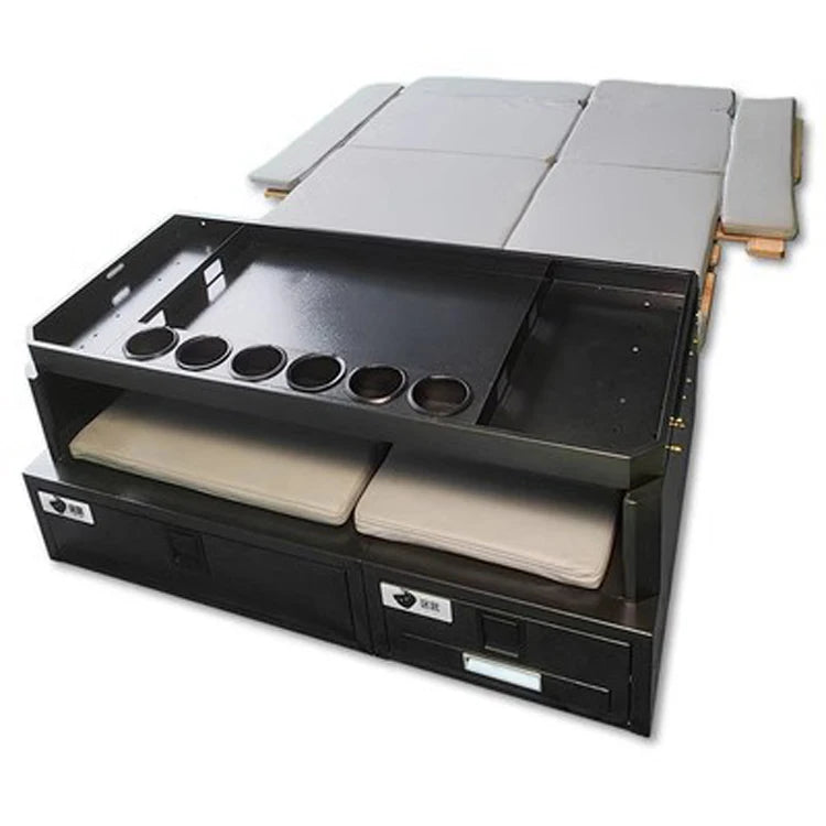Car SUV Camping and Dining Mobile Kitchen Box Storage Box for Trunk, Model MQ-LX016C