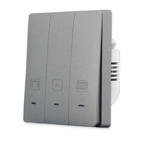VTX-4068517 1/2 Gang ZigBee Wall Curtain Switch Tuya Smart Life Automation Alexa Google Home Key Roller Shutter Decor Gifting