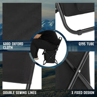 Outdoors Hiking Camping Travel Foldable Fishing Chair Compac