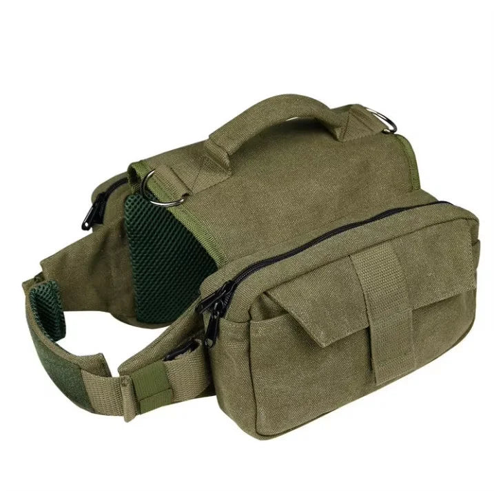 VTX-7678757 Waterproof Dog Pack Hound Travel Rucksack Camping & Hiking Backpack Saddle Bag Medium Large Dogs Outdoor Picnic