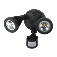 VTX-2364581 High Lumen ABS Outdoor Exterior Waterproof Twin Head Motion Sensor Security Garden Flood Led Spot Light Camping Hiking