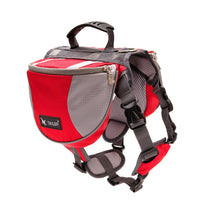 VTX-4387877 Adjustable Outdoor Hiking Pet Dog Backpack Oxford Material Zipper Solid Harness Carrier Travel Fashionable Comfortable