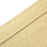 VTX-2233509 Large 10x10m Rectangle Outdoor Sun Shade Sail UV Finished HDPE Fabric Patio & Garden Home Decor Gifting Centerpiece