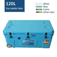 VTX-9153317 TOLEE Direct 120L Outdoor Camper Refrigerator Cooler Box Thermal Food Storage Camping BBQ Igloo Hiking Travel Picnic