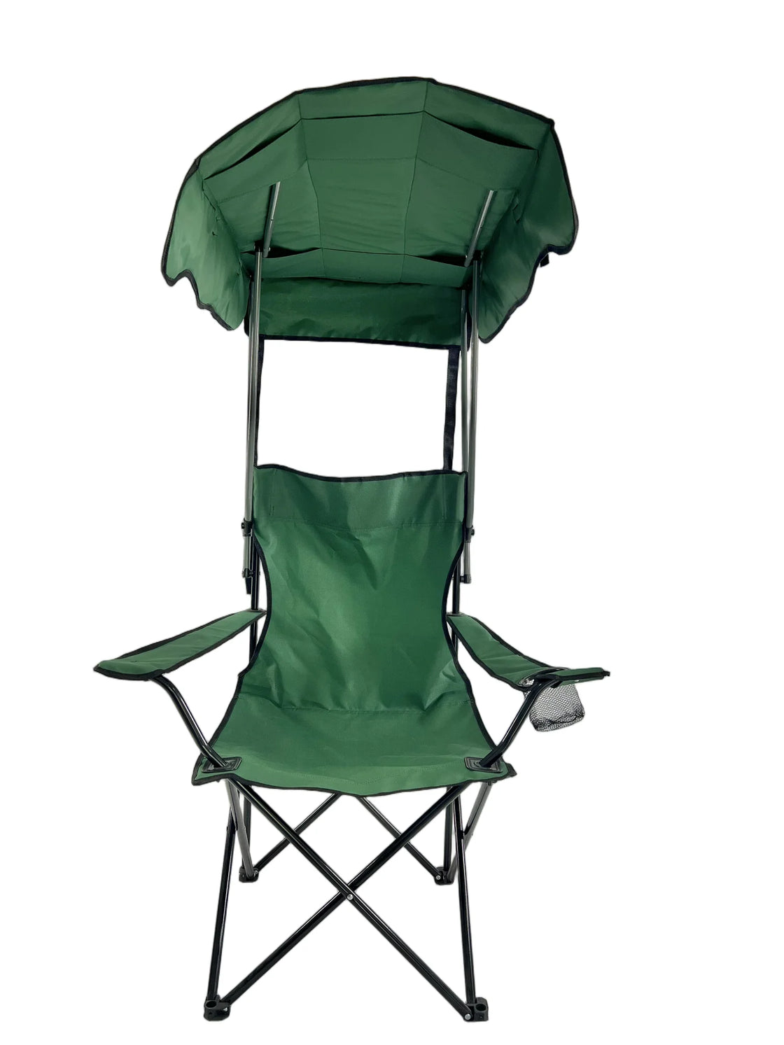 Foldable Stainless Steel Beach Chair with Oxford Fabric Cover, Outdoor Camping Furniture, 83x52x130cm