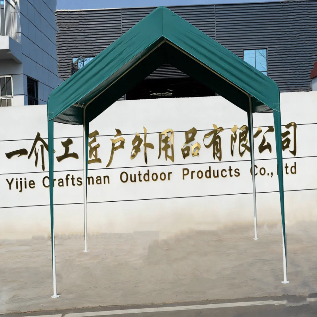 Outdoor Portable Foldable Canopy Tent for Rain and Sun Protection, 2X2m to 3X6m Sizes, Oxford Fabric, Iron Frame