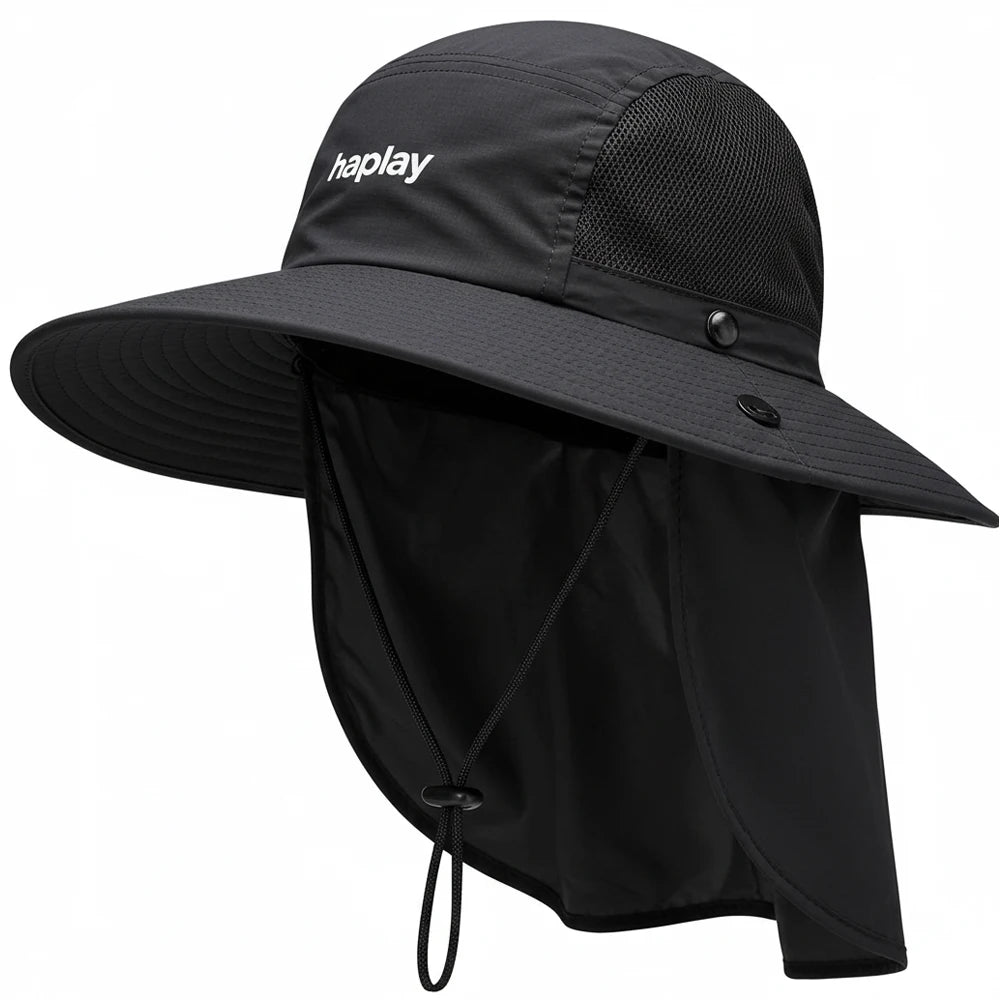 UV Protection Bucket Hat for Outdoor Activities, Adjustable Size, Unisex, Various Fabrics and Patterns