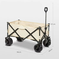 Outdoor Camping Car Portable Picnic Storage Platform Four-wh