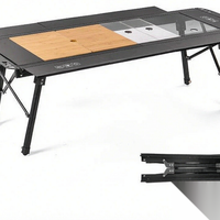 Outdoor Ultra-Light Aluminum Alloy Tactical Table-2-Fold 5-U