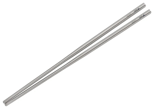 VTX-6202917 Reusable Metal Pure Titanium Solid Eco-Friendly Printed Chopsticks Cutlery Outdoor Travel Camping Hiking Picnic