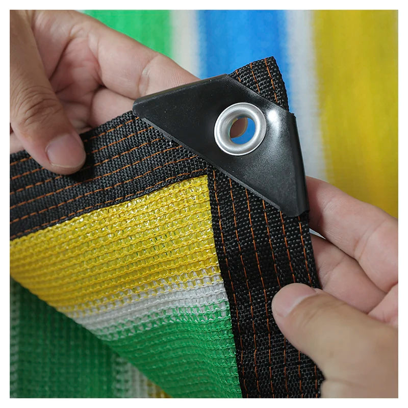 Multi-Purpose Shade Net for Camping Tent Awning Extension, HDPE, UV Protection, Wind Resistant, 80% Shading Rate
