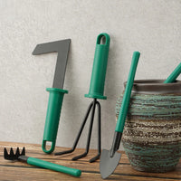 VTX-1545381 10-Piece Multi-Functional Home Garden Tools Set Flower Pruning & Vegetable Potting Includes Pots Planters Decor