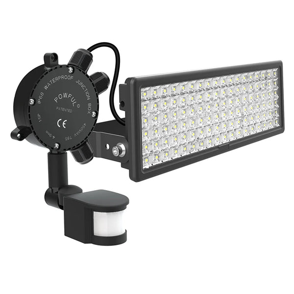 VTX-2299045 Flood Lights Outdoor Motion Sensor 100W LED Light Dusk to Dawn Security PIR Garden Yard Aluminum Alloy Lightweight