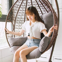 VTX-8142931 Solid Color Large Removable Washable Rattan Chai