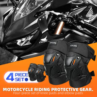 VTX-3069989 Outdoor Sports Windproof Cycling Elbow Knee Pads Motorcycle PP+Sponge Home Decor Gifting Patio Garden Centerpiece