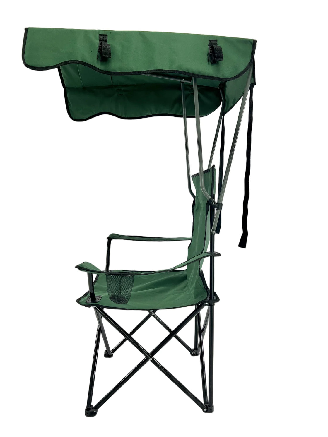 Foldable Stainless Steel Beach Chair with Oxford Fabric Cover, Outdoor Camping Furniture, 83x52x130cm