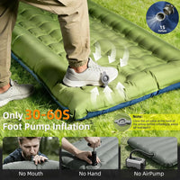VTX-1988645 Lightweight Portable Self-Inflating TPU Camping Mat Summer Outdoor Waterproof Durable Inflatable Mattress Hiking