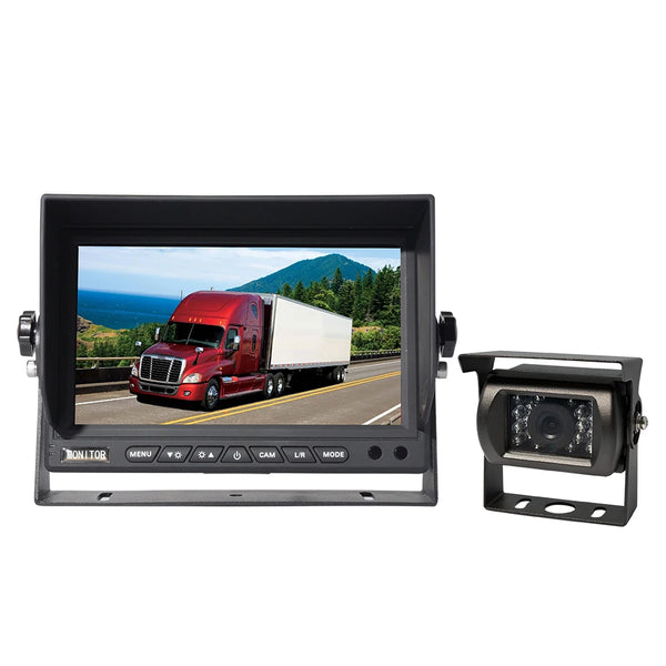 VTX-8039205 PJAUTO AHD 7inch Screen IPS Monitor Backup Camera System Heavy Duty RV Trailer Truck Bus Multi-Functional Home Decor