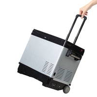 VTX-1446693 RV/Vehicle/Truck Cooler Box 40L Built-in Lithium Battery Car Fridge Freezer Picnic Camping Pull Rod Hiking Travel