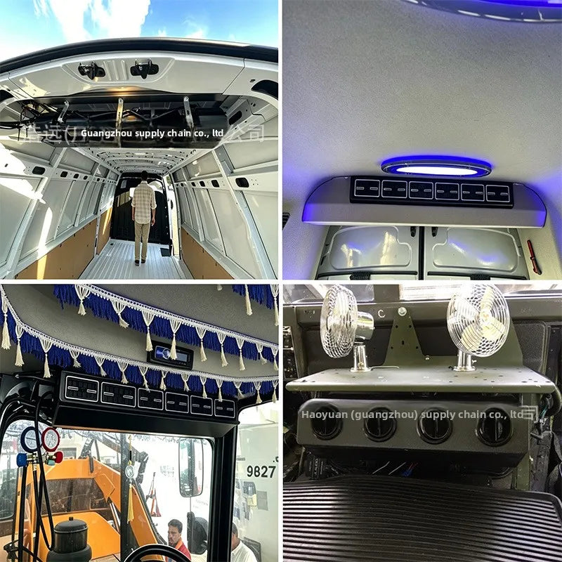 24V Remote Control Air Conditioning System for Left-Hand Drive Cars