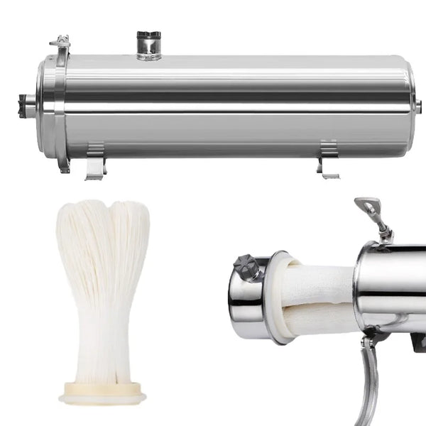 VTX-9906981 1000L/H Manual RV Household SS304 UF Water Purification System High Flow Pure 304 Stainless Steel Home Decor Gifting