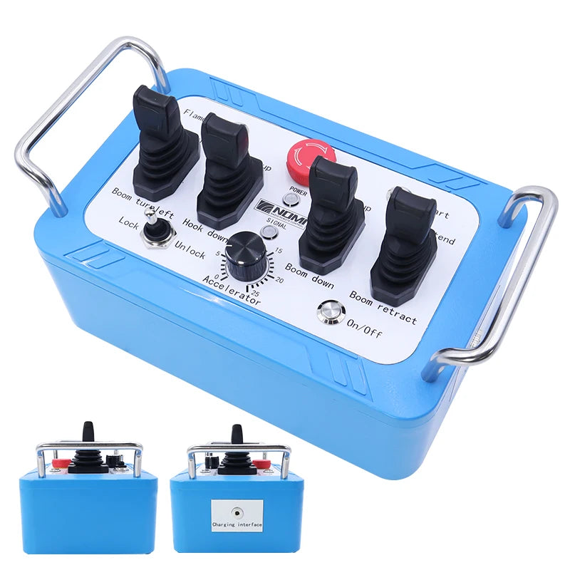 IP65 Waterproof Hydraulic Joystick Proportional Valve Remote Control Kit for Crane Loader Truck NM-002